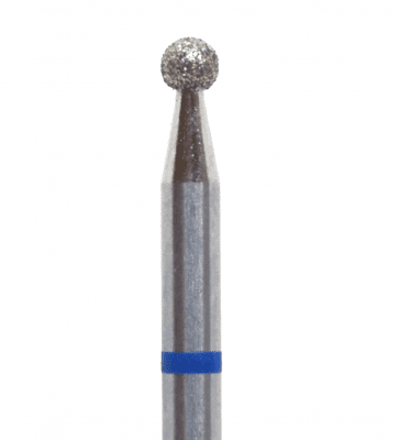 Фреза алмазная Шар (2,3 мм, синяя)