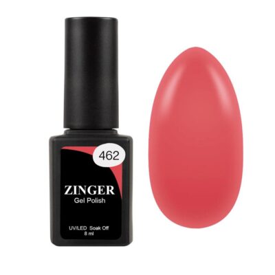 Zinger Гель-лак 462 Кораллово-розовый